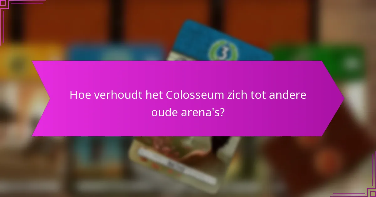 Hoe werden militaire strategieën in het Colosseum getoond?