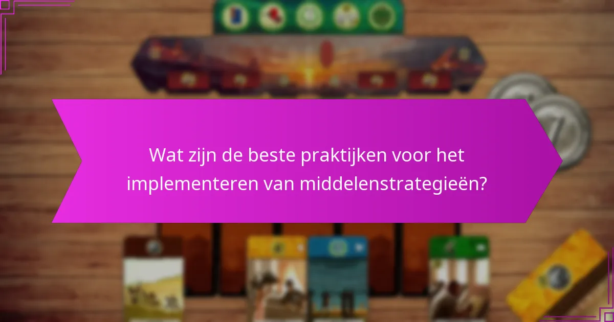 Hoe vergelijken verschillende middelenstrategieën in effectiviteit?