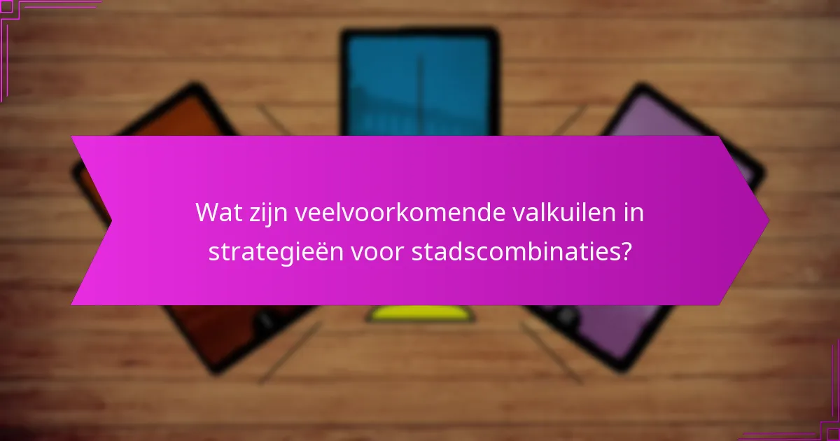 Hoe kan technologie strategieën voor stadscombinaties verbeteren?